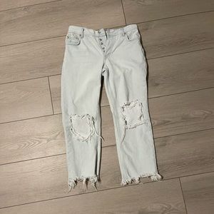 LOW RISE BOYFRIEND FREE PEOPLE JEANS